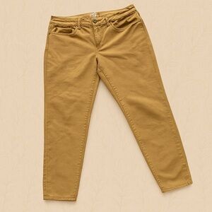 FDJ Olivia Tan Straight Leg Jeans – Women’s Size 14